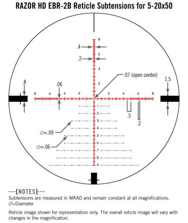 Vortex Razor HD 5-20x50 EBR-2B MRAD FFP - Image 2