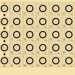 BR-25 Target - 200 g/m² chamois