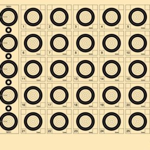BR-50 Target - 200 g/m² chamois