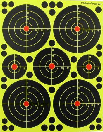 21,6 x 28,2 cm Splatter Multi Target