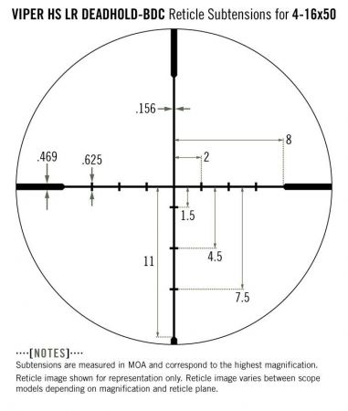 Vortex Viper HS LR 4-16x50 Dead-Hold BDC MOA - Kopie - Image 2