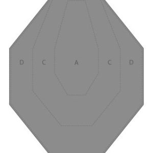 IPSC Micro Paper Target