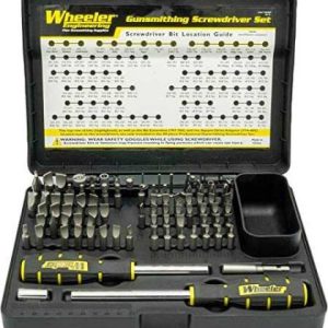 Wheeler Pro Gunsmith Screwdriver Set 89