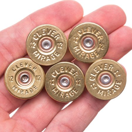 LUCKY SHOT 12 Gauge Bullet Magnets - (5pcs) - Image 2