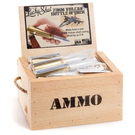 LUCKY SHOT Bullet Bottle Opener - 20mm Vulcan - Image 2