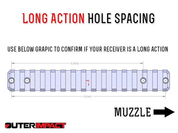 Outerimpact Remington 700 "Long" Action – 20 MOA - Image 3