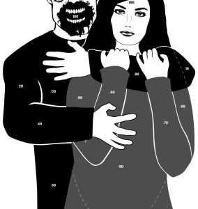 Zombie Hostage Target