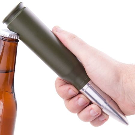 LUCKY SHOT Bullet Bottle Opener - 25mm Bushmaster - Image 2