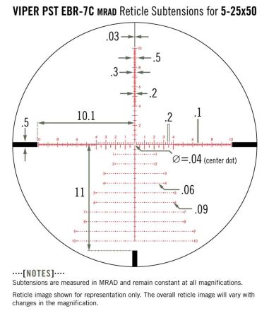 Vortex Viper PST Gen II 5-25x50 MRAD FFP - Image 3