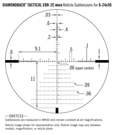 Vortex Diamondback Tactical 6-24x50 FFP MRAD - Image 3