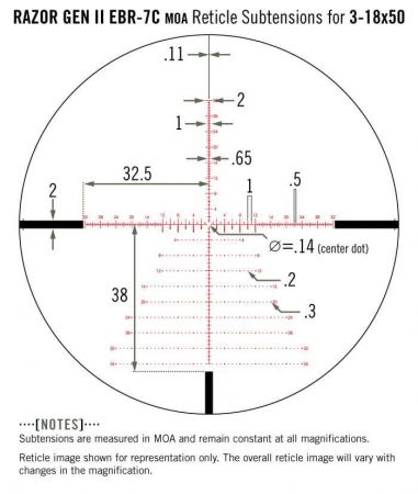 Vortex Razor HD Gen II 3-18x50 EBR-7C MOA FFP - Kopie - Image 2